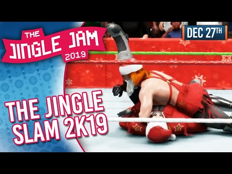 JINGLE JAM 2019 DAY 27! - THE YOGSCAST WRESTING FEDERATION JINGLE SLAM PPV! - 27/12/19