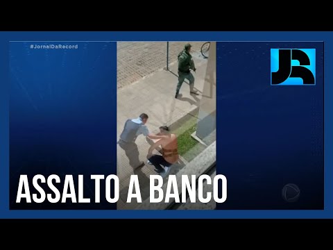 JR de Olho: funcionários vivem momentos de tensão durante assalto a banco em Sobrália (MG)