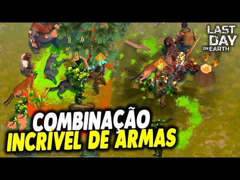 COMBINAÇÃO INCRÍVEL DE ARMAS - Last Day On Earth