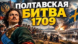 ПОЛТАВСКАЯ БИТВА 1709 как Пётр I разгромил непобедимую армию Карла XII
