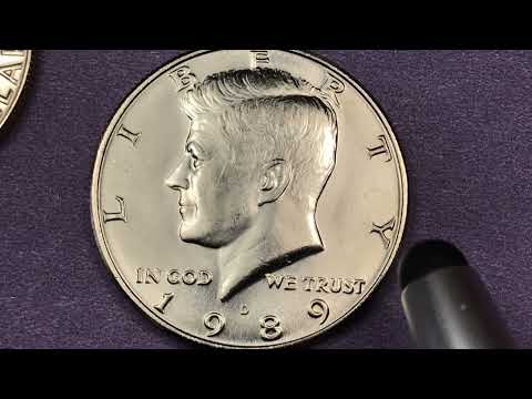 DC Minutes US 1989 Kennedy Half Dollar - United States Coin