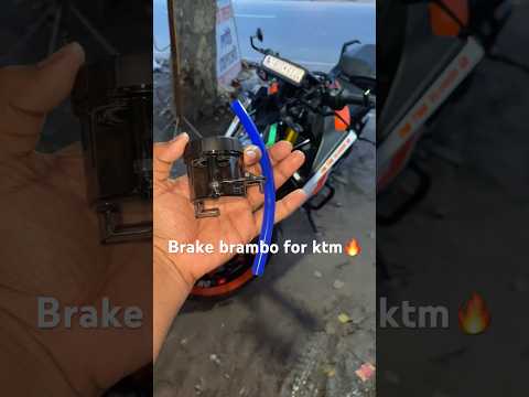 Brake Brembo for KTM🔥 #modified #viral #ktm #trending #shorts #ktmduke #ktmduke390