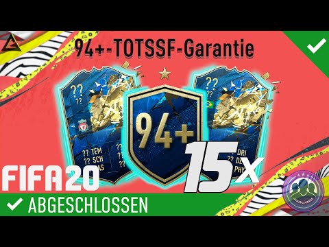 MEGA! 15X GUARANTEED 94+ TOTS SBC! 😱😍 15X 94+-TOTSSF-GARANTIE SBC! | DEUTSCH | FIFA 20 ULTIMATE TEAM