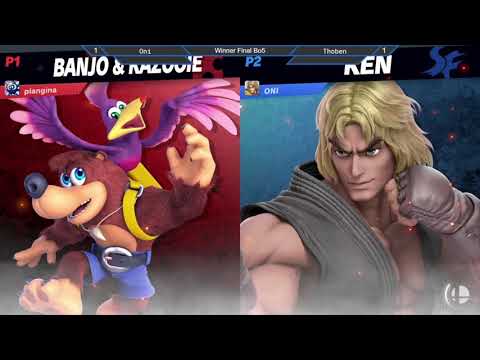 1st Online Tournament Ticino SSBU Winner Final -  ONI (Ken) vs Ben (Banjo-Kazooie)