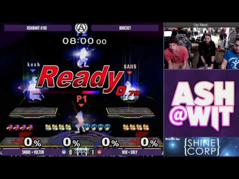 SabrE + Volton vs Nox + ORLY - ASH@WIT #110 Melee Doubles Bracket