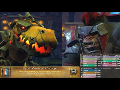 Mythic Cauldron of Carnage Kill - Malaya Guild | Affliction Warlock POV