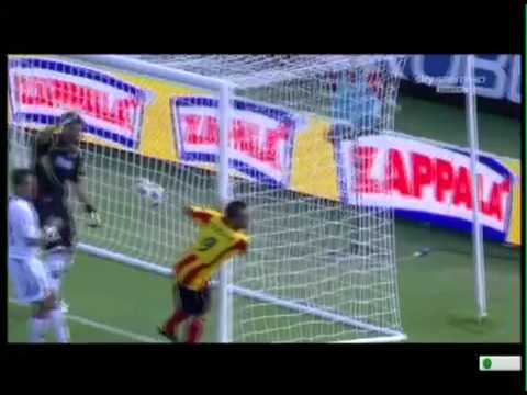 LECCE-CATANIA 1-0 (GOAL CORVIA) 03-10-10 serieA