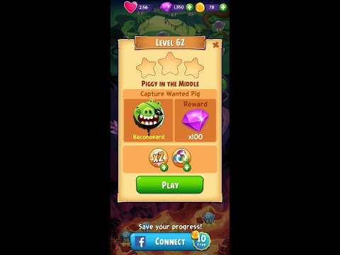 Angry Birds POP Level 62