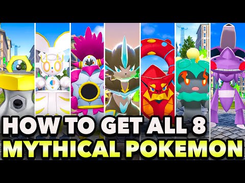How to Get ALL 8 Mythical Pokémon in Legends Z-A (Mega Dimension)