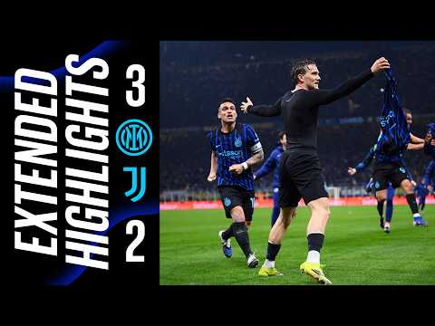 THREE GOALS, THREE POINTS, PURE EMOTION AT SAN SIRO 🤩 | INTER 3–2 JUVENTUS | EXTENDED HIGHLIGHTS 📺