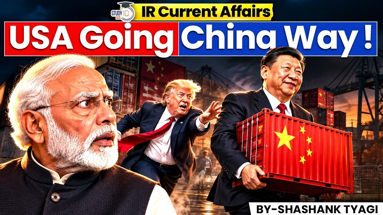 Is the USA Going the China Way? Geopolitical Shift and Global Relations