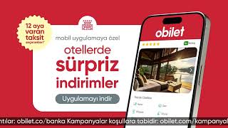 obilet ile otel rezervasyonu çoook kolay, çoook avantajlı!