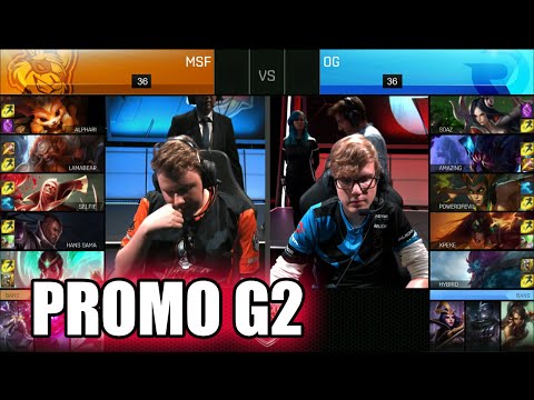 Origen vs Misfits | Game 2 S7 EU LCS Spring 2017 Promotion Tournament | OG vs MSF G2 1080p