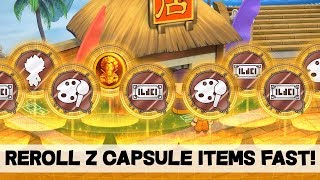 Dragon Ball FighterZ - How to Reroll Z Capsule & Get ANY Items You Want! (Easy & Fast Tutorial)