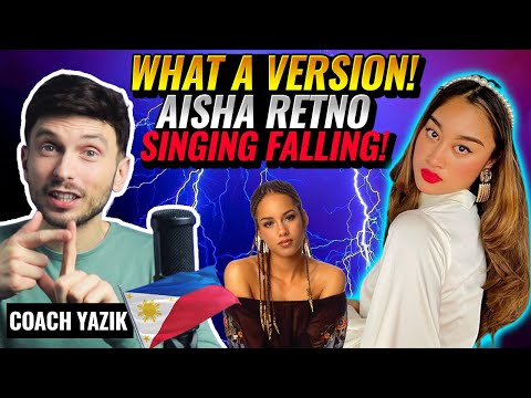 YAZIK reacts to FALLIN' - Aisha Retno