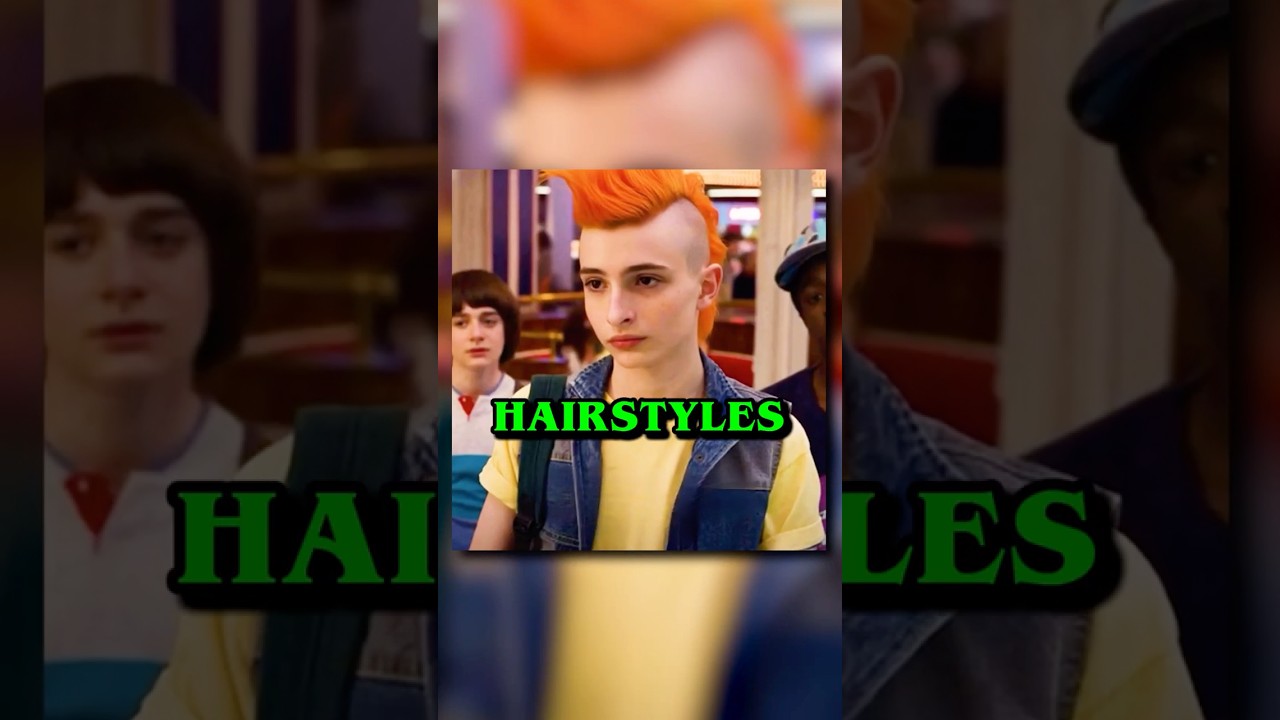 Stranger Things 캐릭터들의 헤어스타일 비하인드!