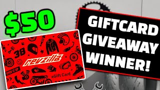 RevZilla Giveaway Winner announced! | Spring 2024 RevZilla Giveaway Winner | RevZilla Gift Card