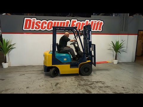 KOMATSU FG15C-16 3,000lb Gasoline #1211 - Forklift for Sale