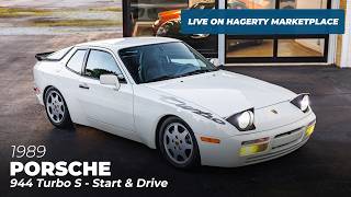 1989 Porsche 944 Turbo Start Up & Drive