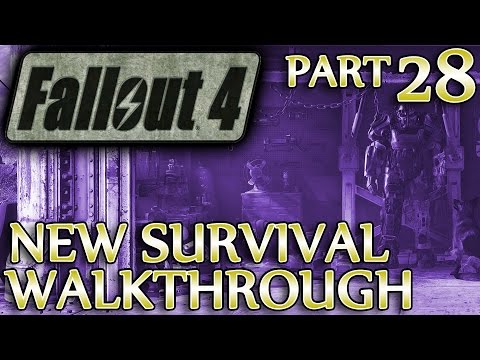 Ⓦ Fallout 4 New Survival Walkthrough ▪ Part 28: How to Get a Full X-01 Power Armor Suit