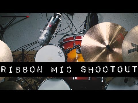 Ribbon Mic Shootout - 9 Mono Ribbons for Drum Overhead
