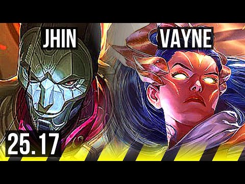 JHIN & Blitzcrank vs VAYNE & Lux (ADC) | 12/2/13 | KR Master | 25.17