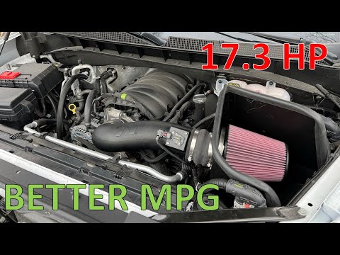 K&N 63-3110 for the 2019-2022 Silverado 6.2