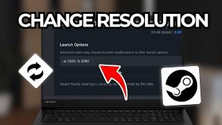 How To Change Game Resolution Through Launch Options In Steam (Tutorial 2026)