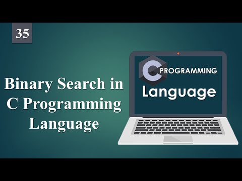Learn Binary Search in C Programming Language | C Language Tutorials 35 ...
