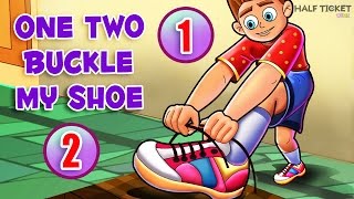One Two Buckle My Shoe | Nursery Rhymes Songs And Kids Songs With Lyrics