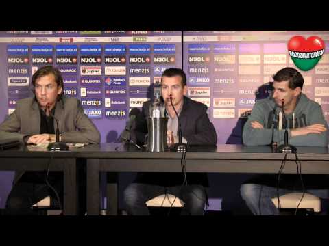 ROODZWARTGROEN - Persconferentie de Derby NEC - Vitesse