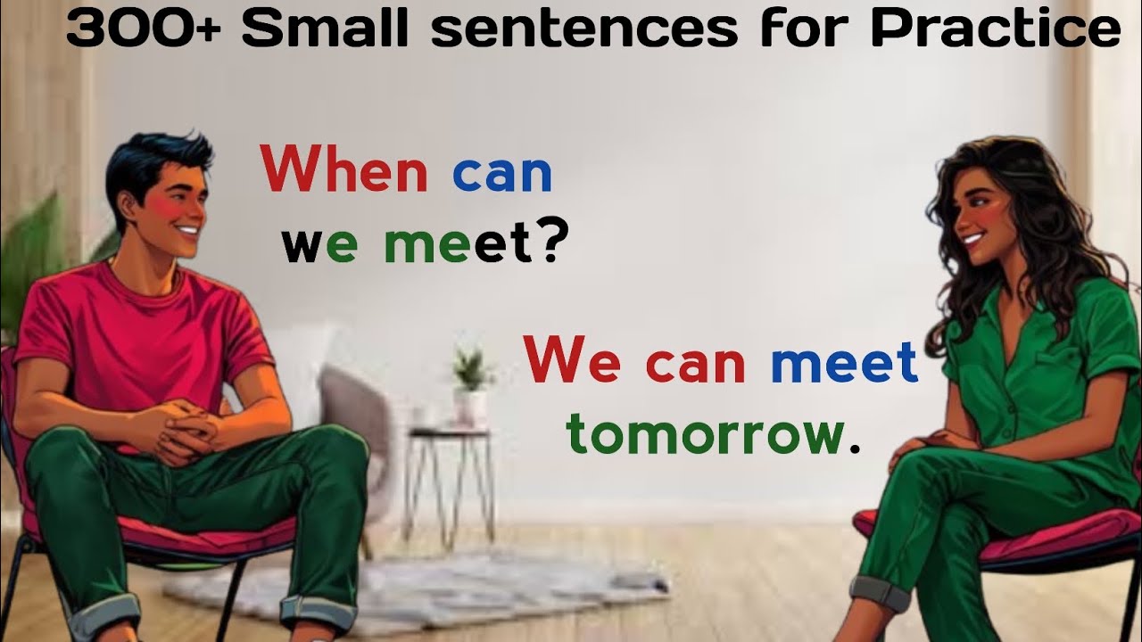 300+ Small Sentences for Beginners | Learn English | Best English Online