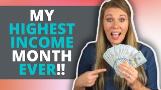 💸 HIGHEST MONTH EVER!! 💸 Business Income & Expense Tracker Excel for June 2023