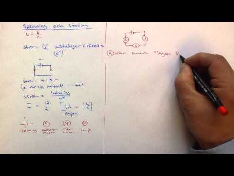 Spänning o ström
