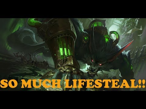 So Much Lifesteal! Warwick Jungle Commentary Guide (League of Legends)