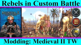 Unlocking The Rebels, Saxons and Normans in Custom Battle - Medieval II TW [How to Game Guides]