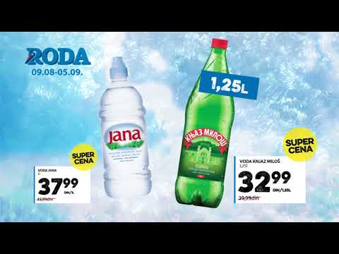 Roda I Tamo gde je sve spremno da rashladimo leto 9.08 - 5.09.2018.