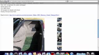 Craigslist Milwaukee Used Cars and Trucks - Honda Accord Models Under $3000 in 2012