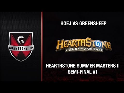Hoej vs Greensheep - GC's 2015 Hearthstone Summer Masters II (Semi-Final #1)