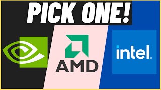 🚨1️⃣ (NEW SERIES) PICK ONE!  AMD vs NVDA vs INTC Stock Analysis
