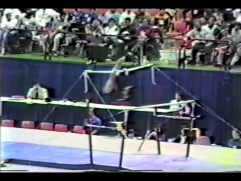 9th T CAN Christina McDonald UB - 1985 World Gymnastics Championships 9.600