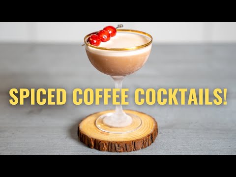 Spiced Coffee Cocktails: Easy, Pre-Batched, Versatile!