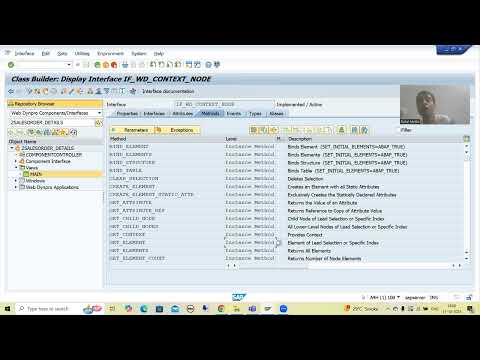 9 - Web Dynpro ABAP - Application Creation Part7