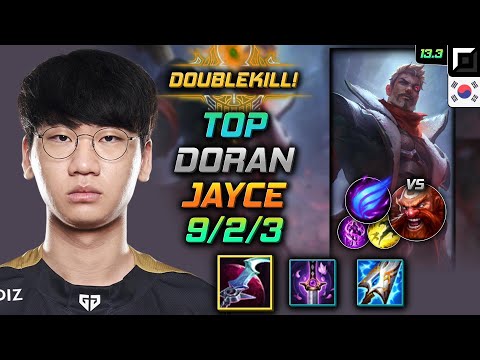 Doran Top Jayce Build Eclipse Phase Rush - Jayce Top vs Gragas - LOL KR 13.3