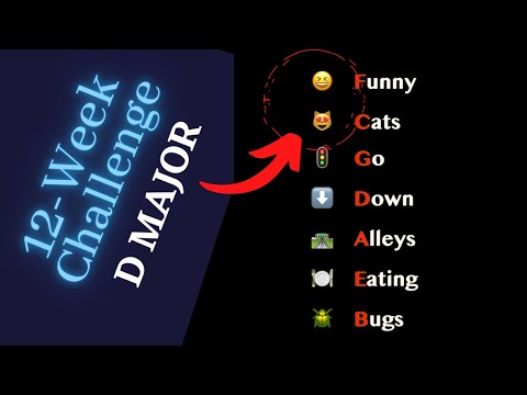 12 Week Major Key Challenge - #3: D Major