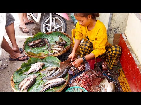 A Small Market Food Tour At Lay Kong - Phnom Penh Street Food