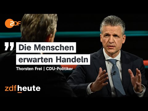 AfD: CDU-Politiker Frei sieht keinen Tabubruch bei Abstimmung | Markus Lanz vom 29. Januar 2025