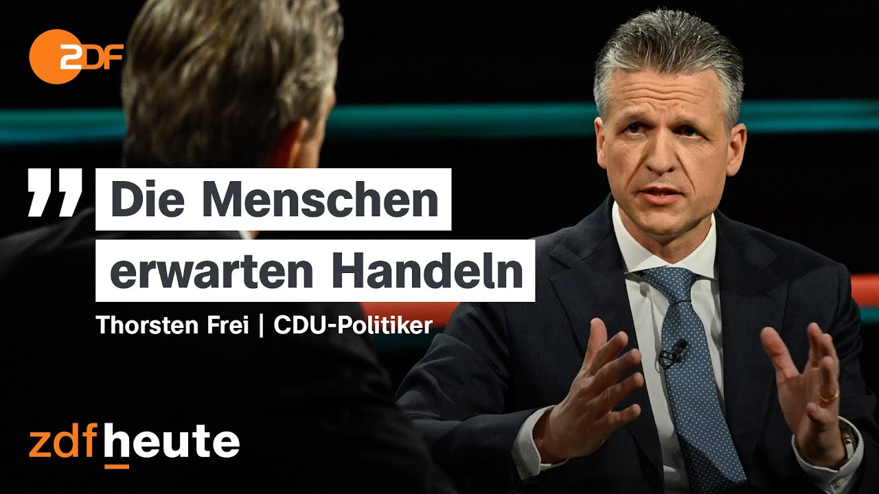 AfD: CDU-Politiker Frei sieht keinen Tabubruch bei Abstimmung | Markus Lanz vom 29. Januar 2025