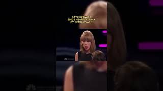 Download lagu Taylor Swift sings Heart Attack by Demi Lovato #taylorswift #thevoice #demilovato #popculture #short mp3