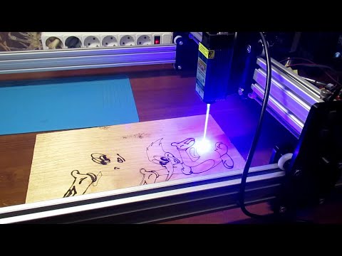 Лазерный гравировальный станок. Часть 2. Сборка электроники, настройка, опробование.